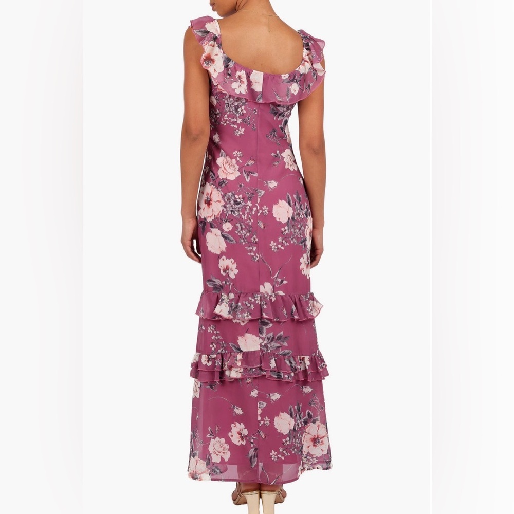 NWT Petal & Pup Irelynn Ruffle Convertible Floral Maxi Dress XS - Picture 3 of 16